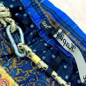 Kapital SS15 Hybrid Embroidered Climbing Rope Shorts